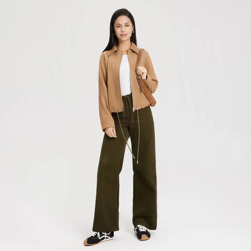 Women's Suede Bubble Jacket - Universal Thread Br… - image 3